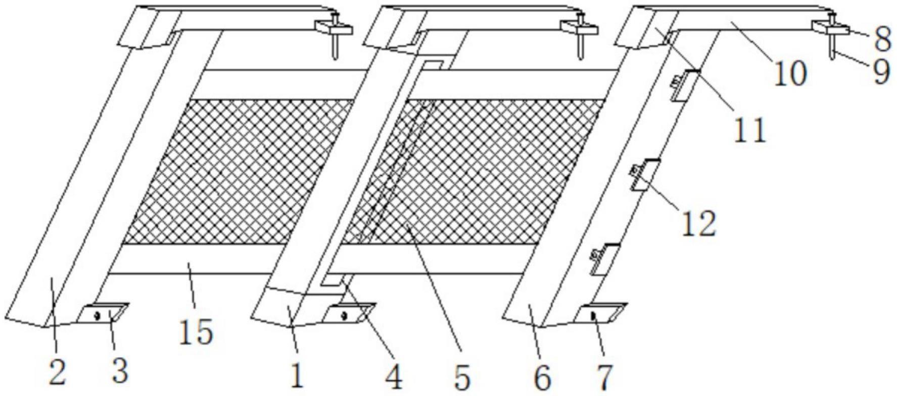 一种建筑工程施工用边坡支护结构的制作方法