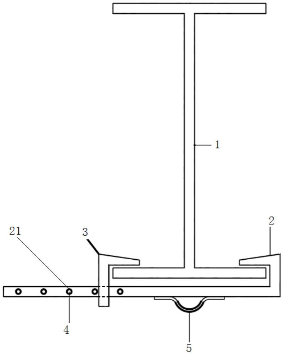 一种钢结构安装安全带便携挂设装置的制作方法