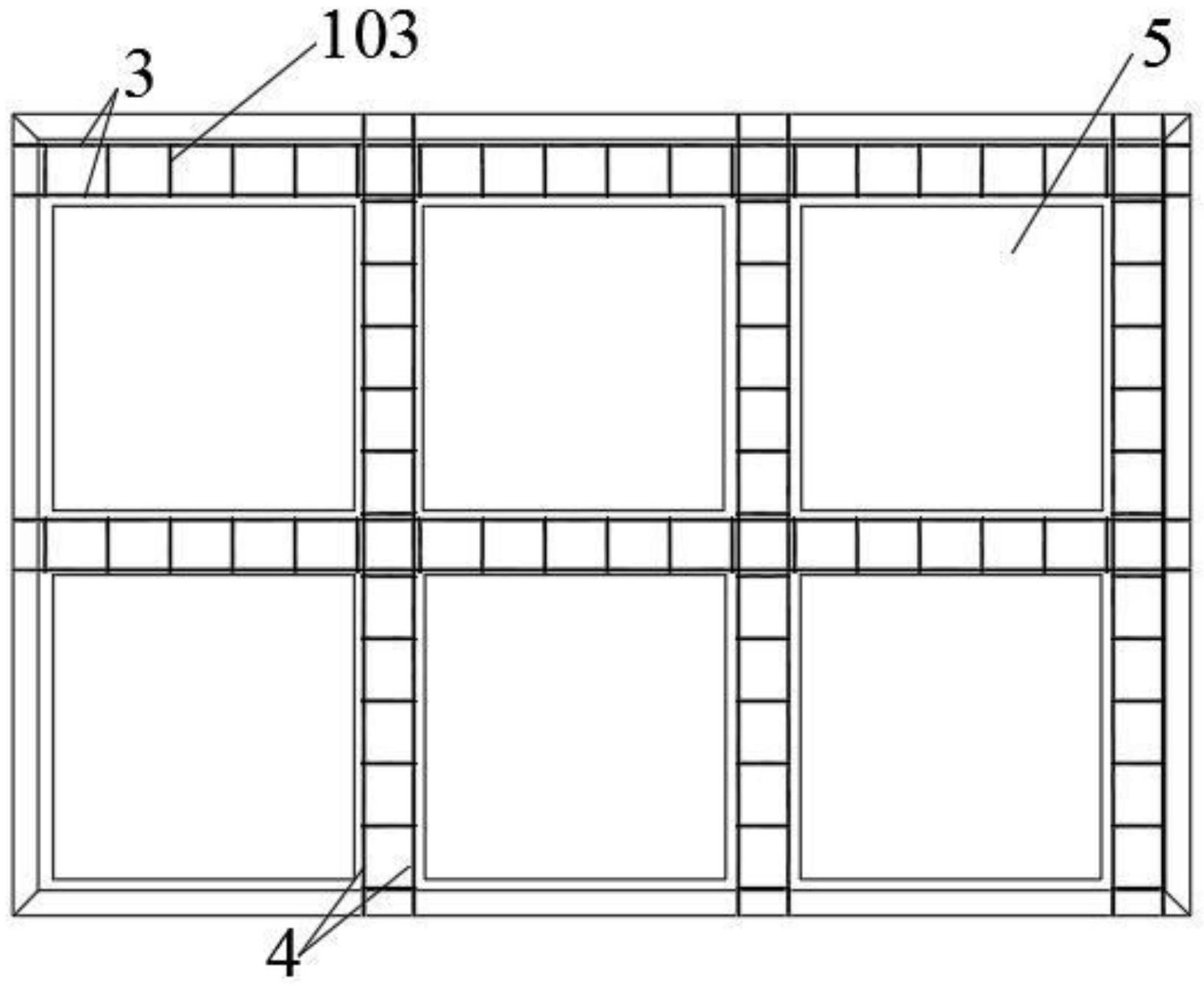 一种双向密肋钢筋桁架混凝土空心楼盖组合板的制作方法