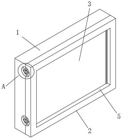 一种具有缝隙填充结构的液晶屏外框的制作方法