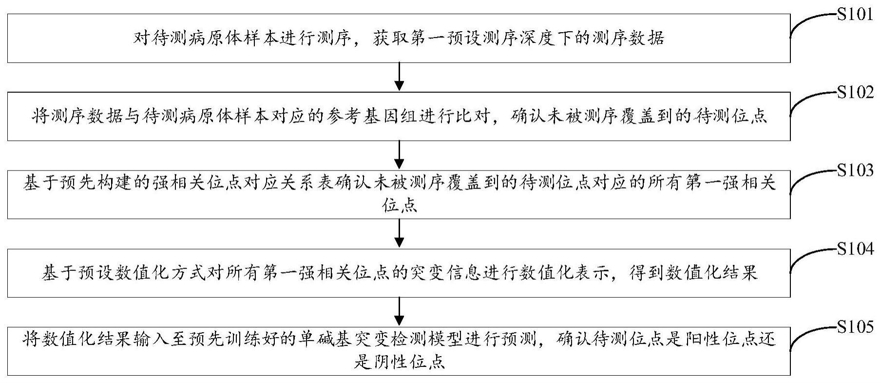 病原体耐药单碱基突变检测方法、装置、设备及存储介质与流程