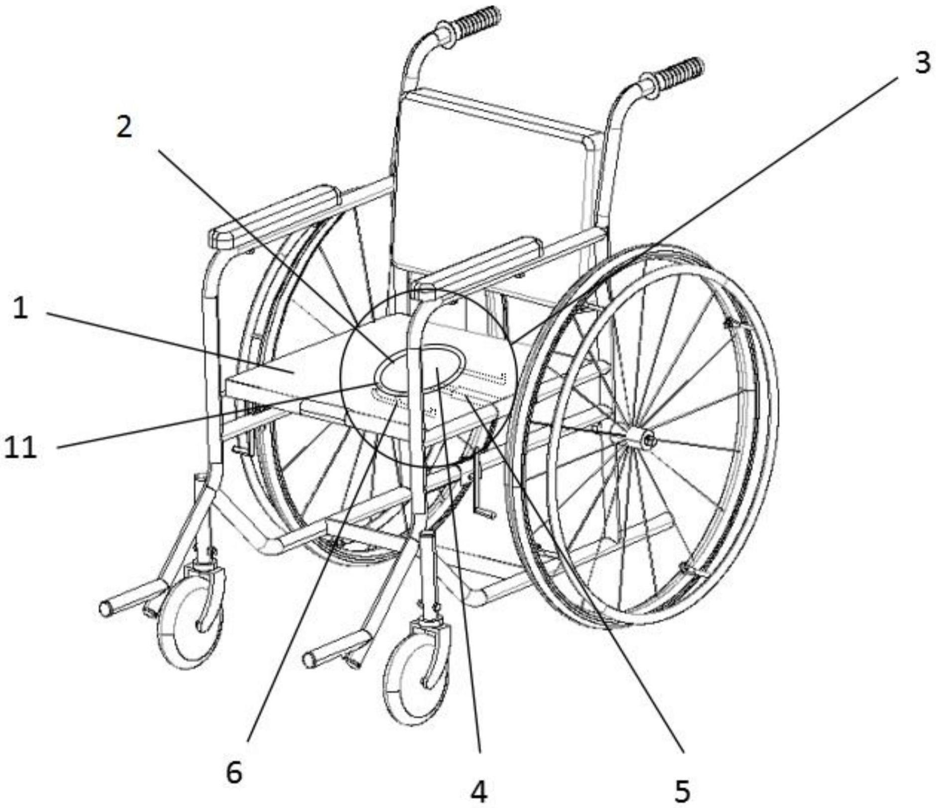 一种用于下肢失能患者的多功能护理轮椅的制作方法