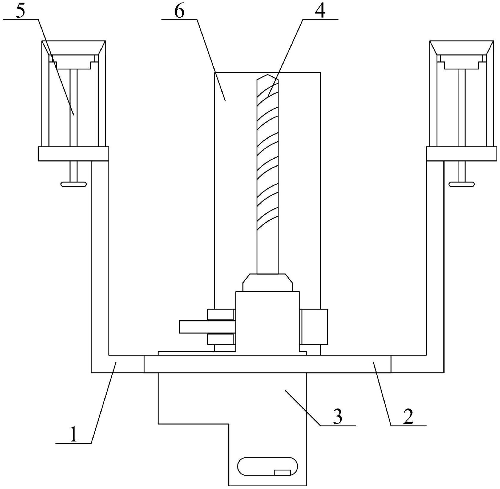 斜式三级黄土基建基础换填打桩机的制作方法