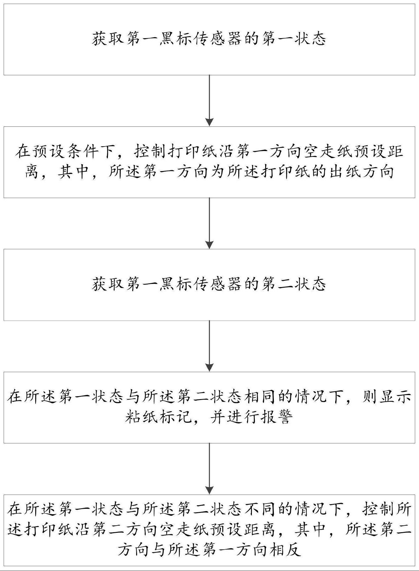 一种票据打印机和打印方法与流程