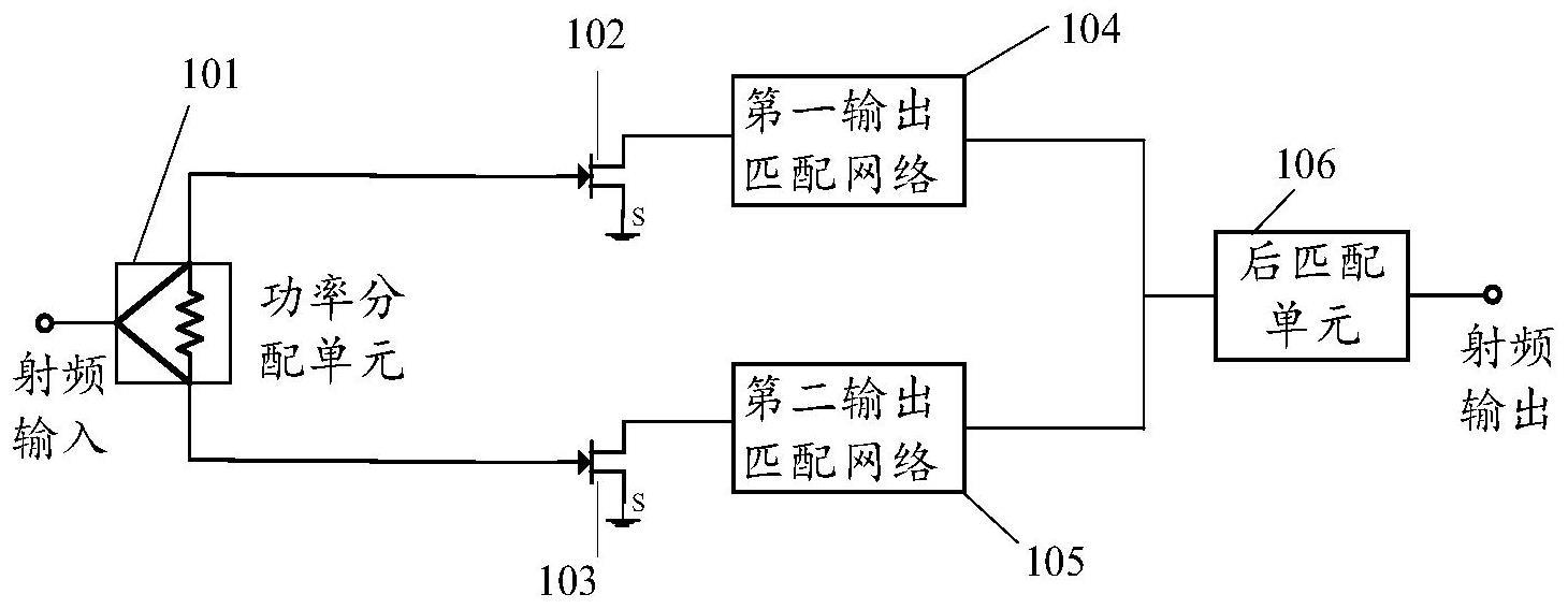 一种Doherty功率放大器、电路板组件和电子设备