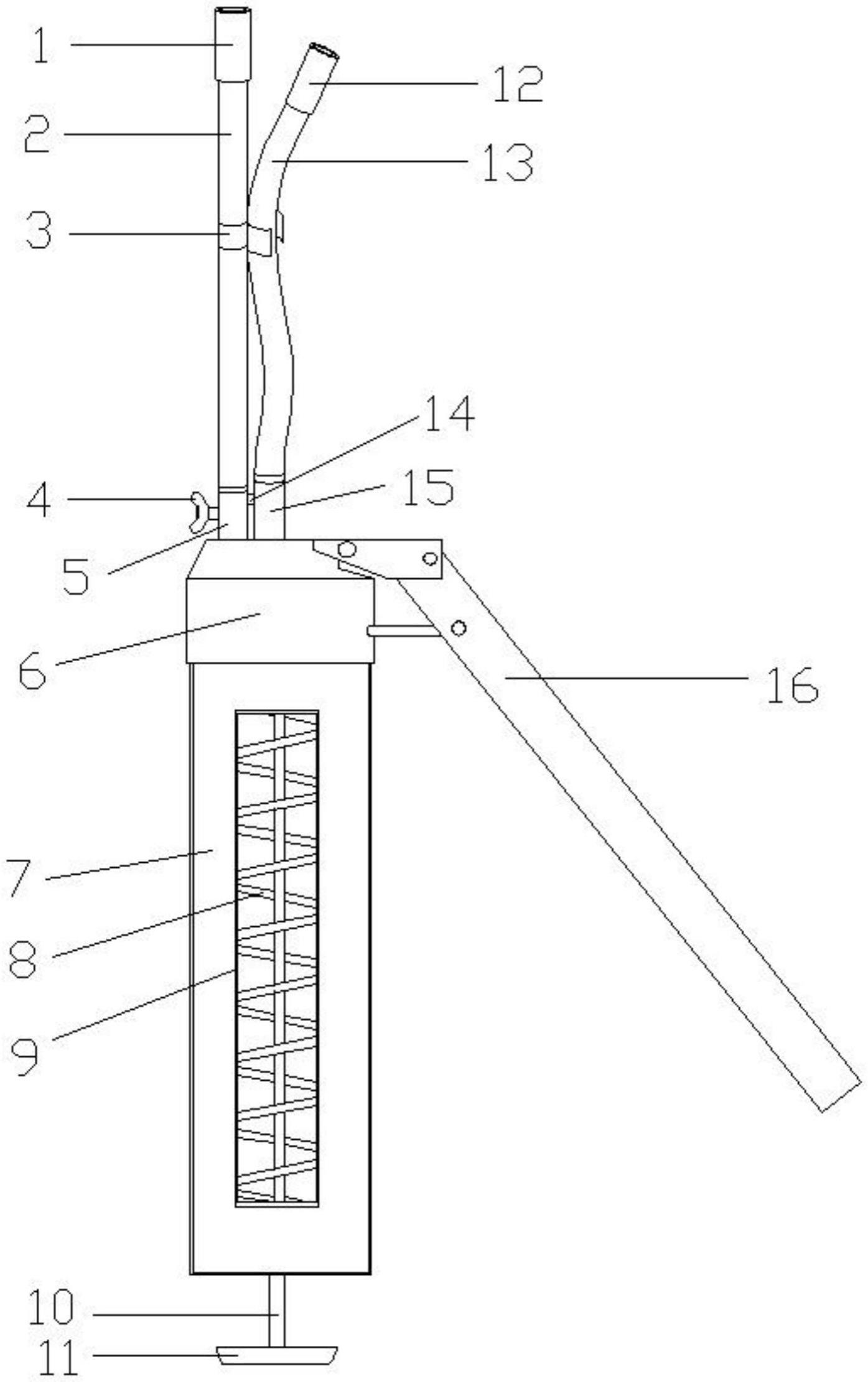 一种软管硬管两用的电动机加油枪的制作方法