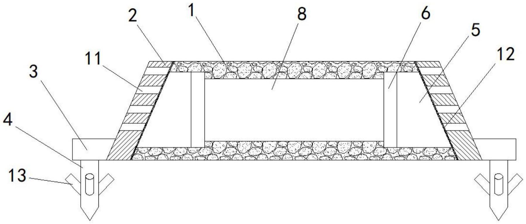 一种路基软土边坡加固结构的制作方法