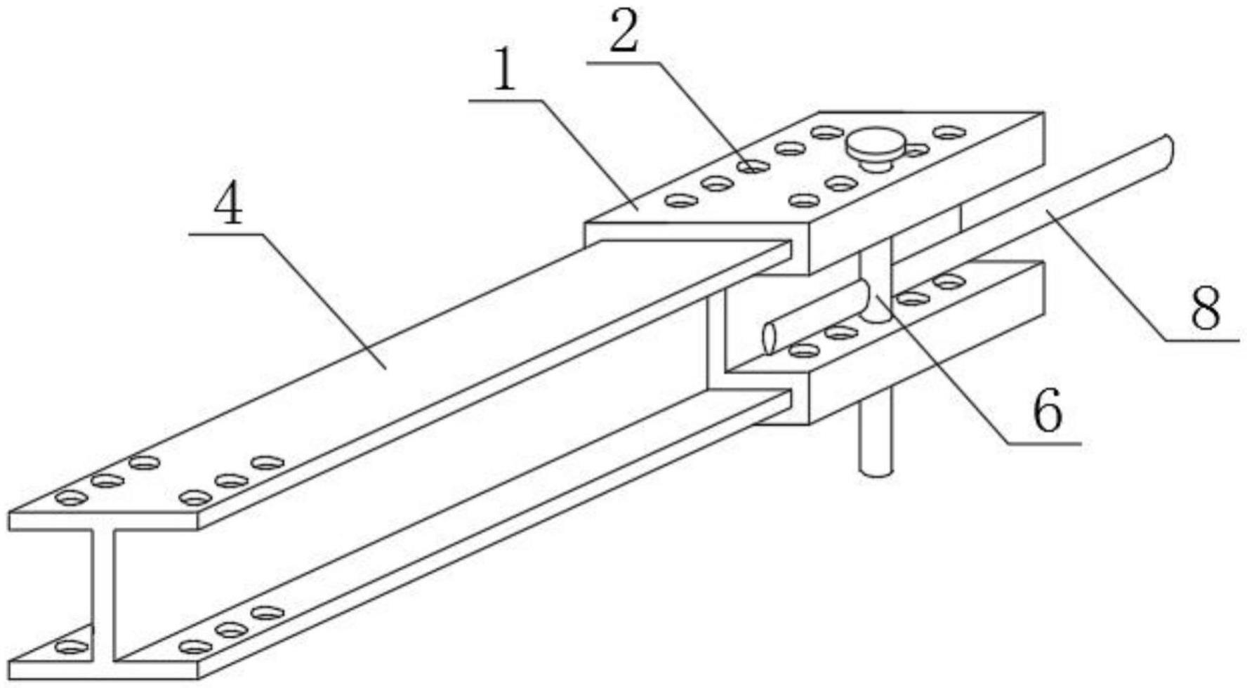 一种用于H型钢可快速连接的连接件的制作方法