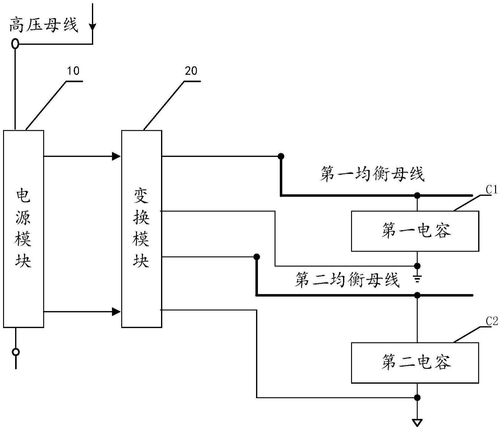 主动均衡拓扑电路及电池管理装置的制作方法