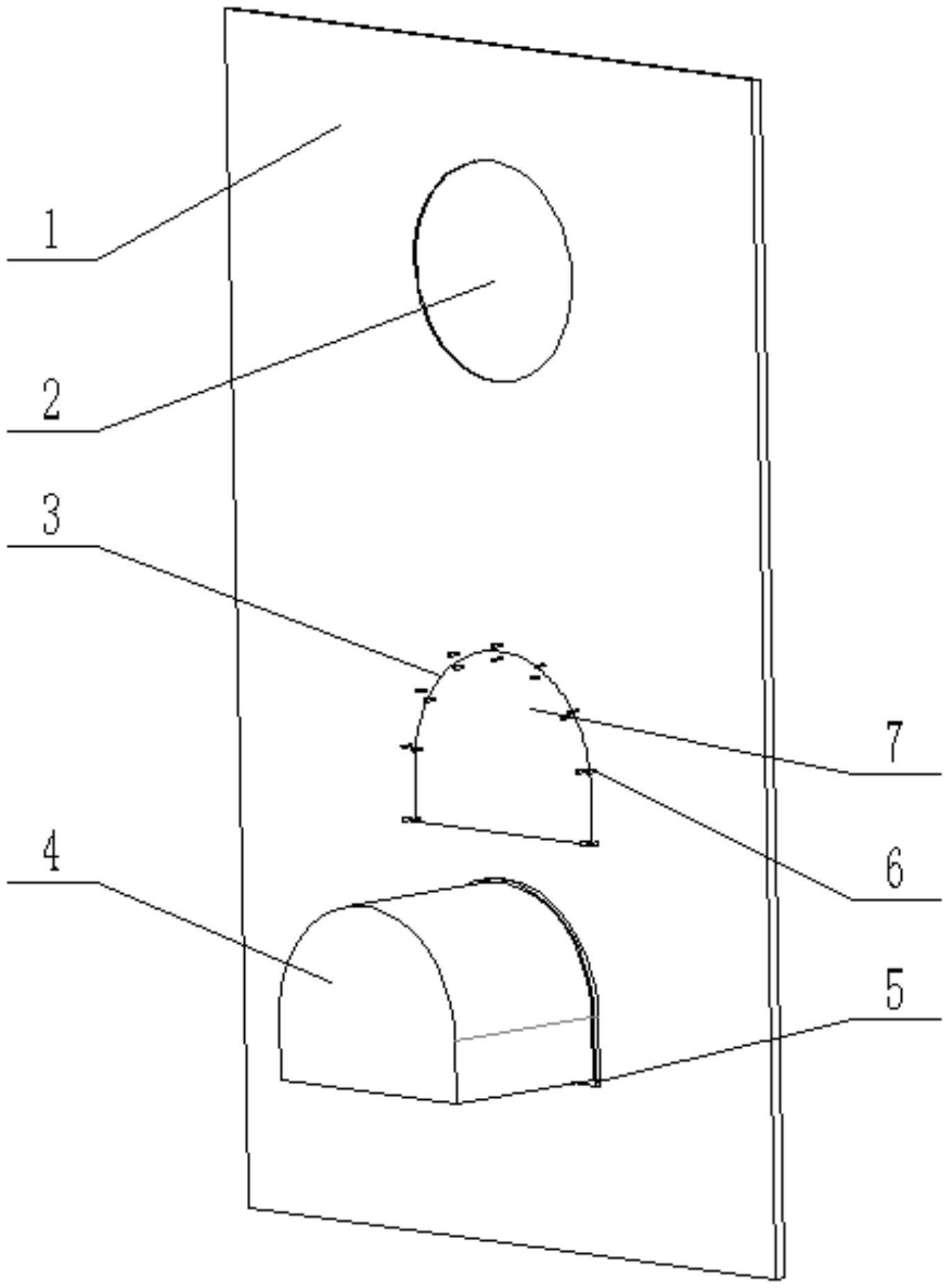 一种家用简易防护门的制作方法