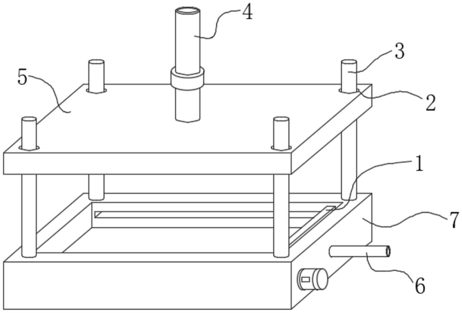 阻燃型木门吸塑膜成型装置的制作方法