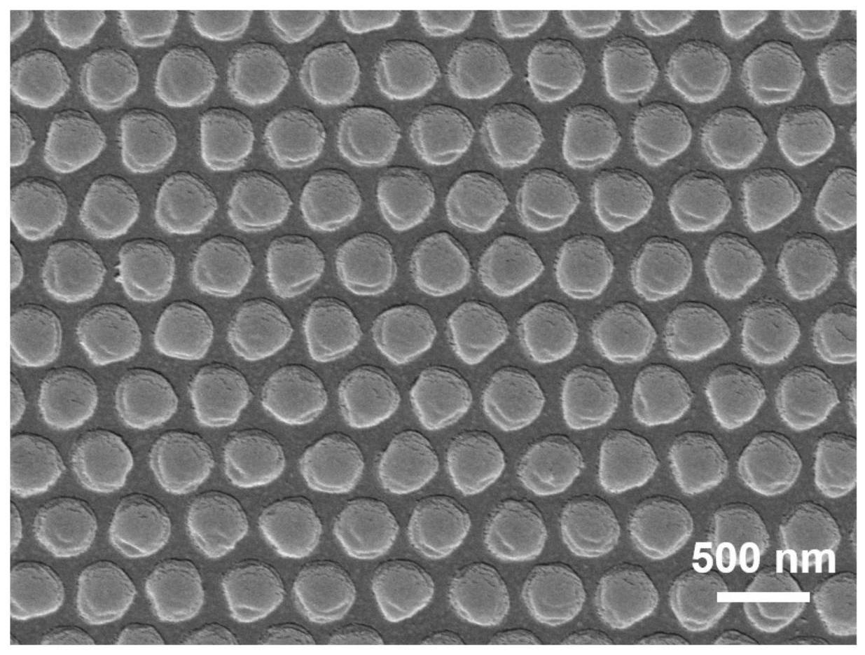 一种增强钙钛矿非线性发光性能的纳米结构及其制备方法