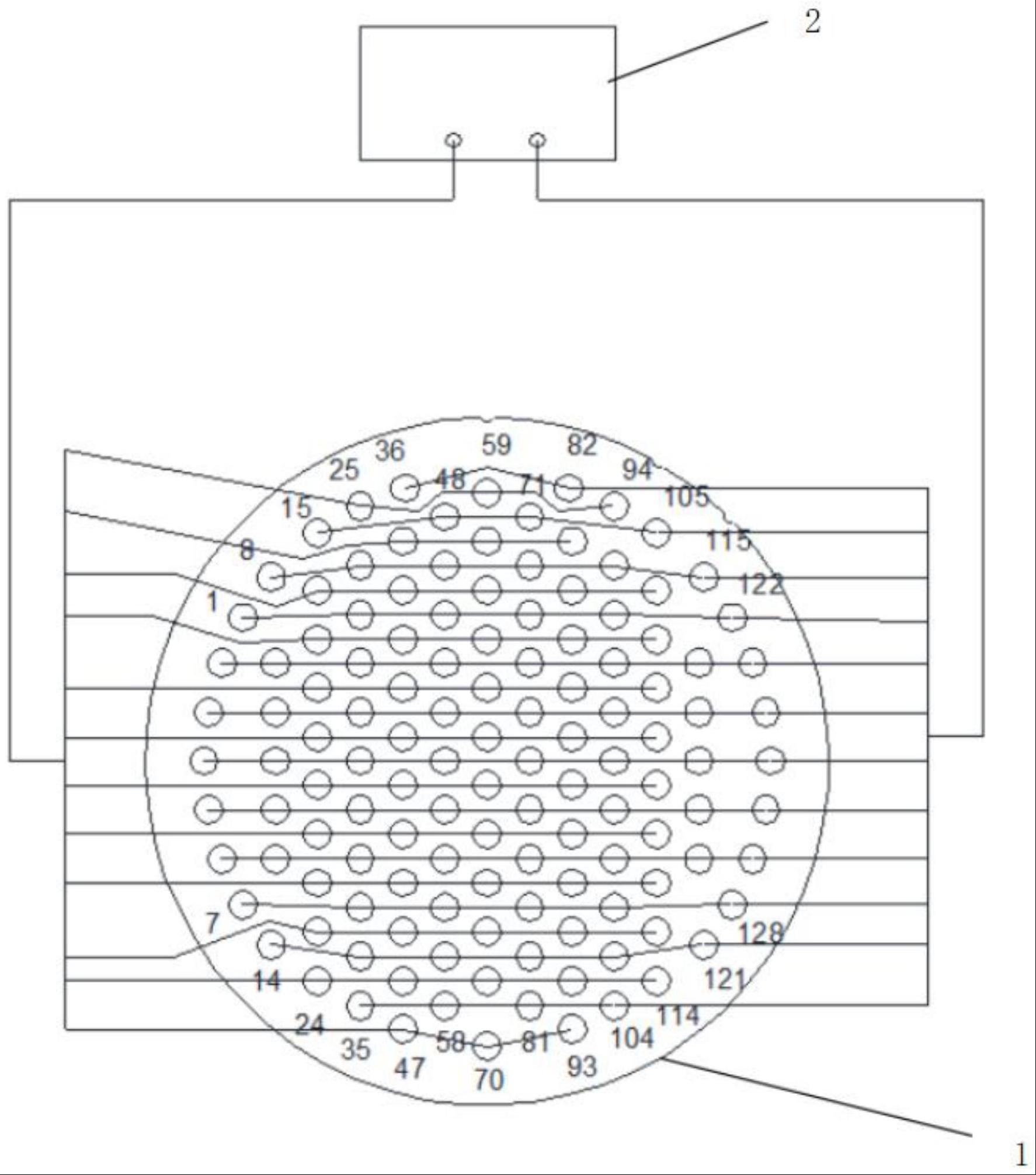 一种板式阵列电容器的电性能测量方法与流程
