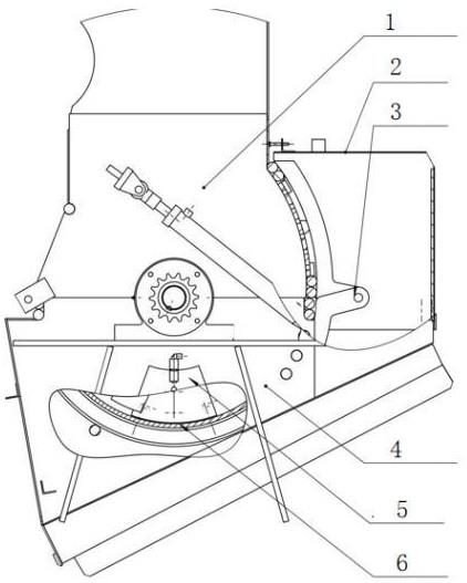 一种新型破碎机掏料门窗的制作方法