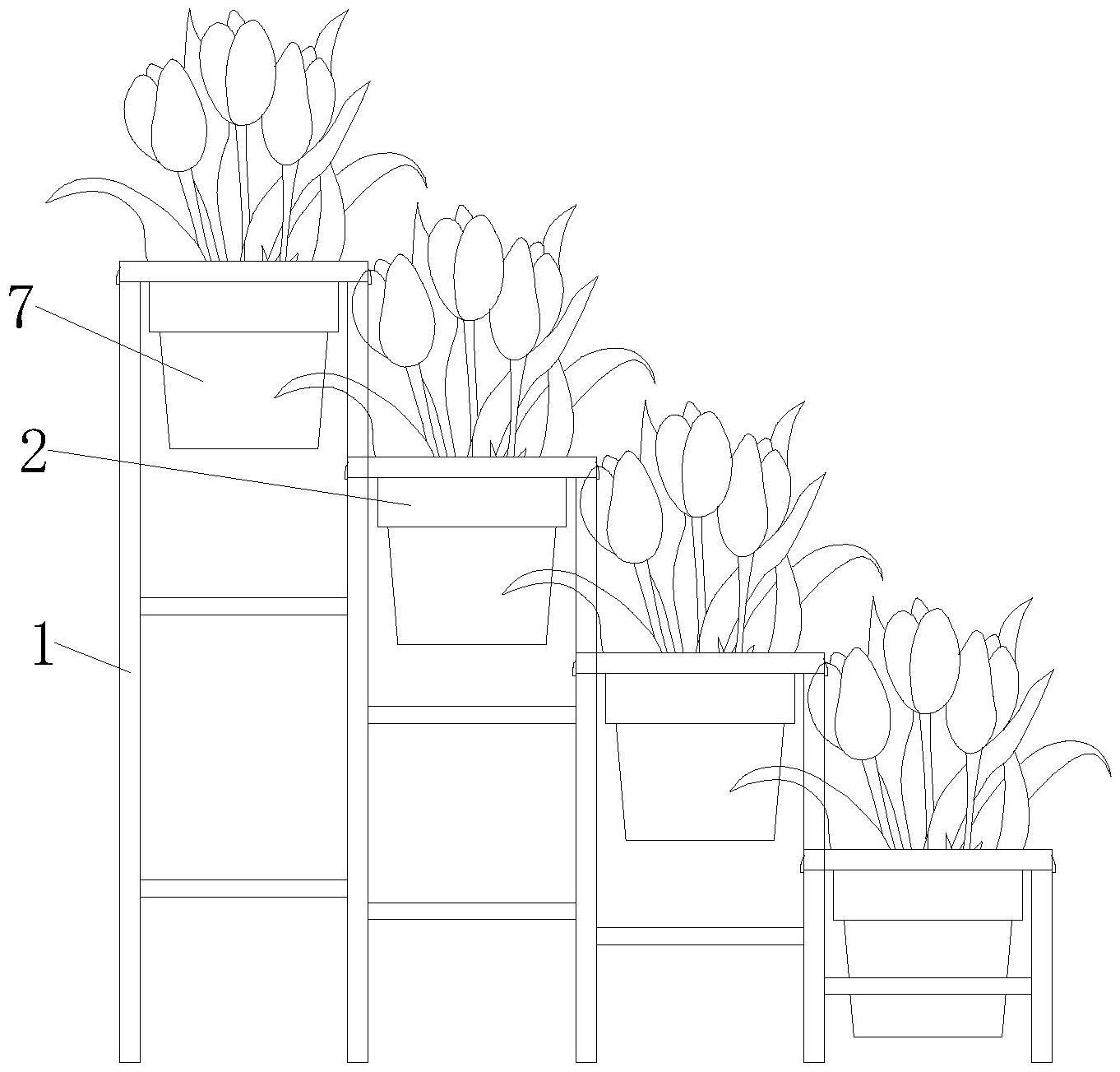 一种园林植被装饰承托架的制作方法