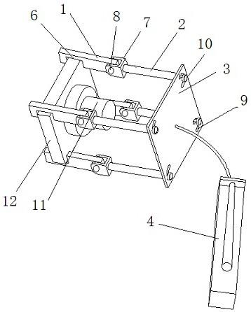 一种方便拆卸方形轴承座的工具的制作方法