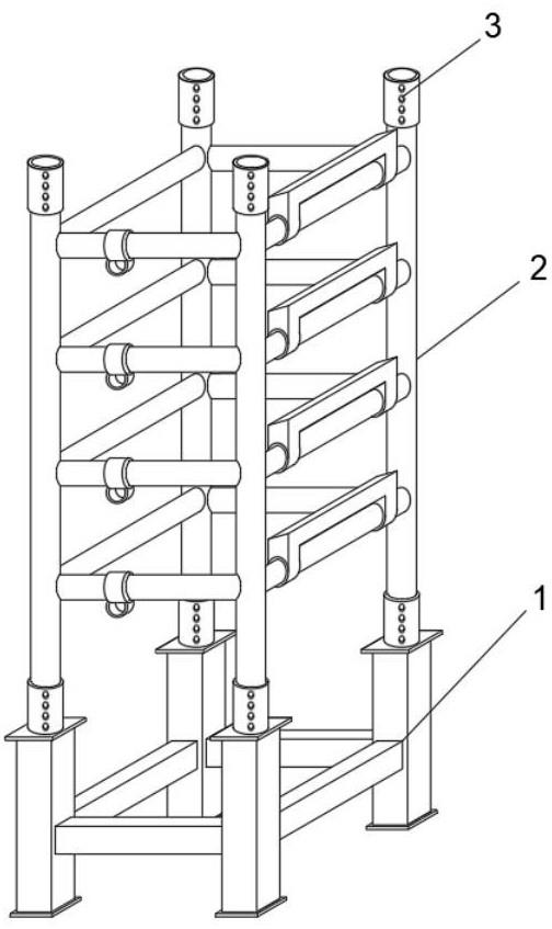 一种框型可延长施工载人爬梯的制作方法