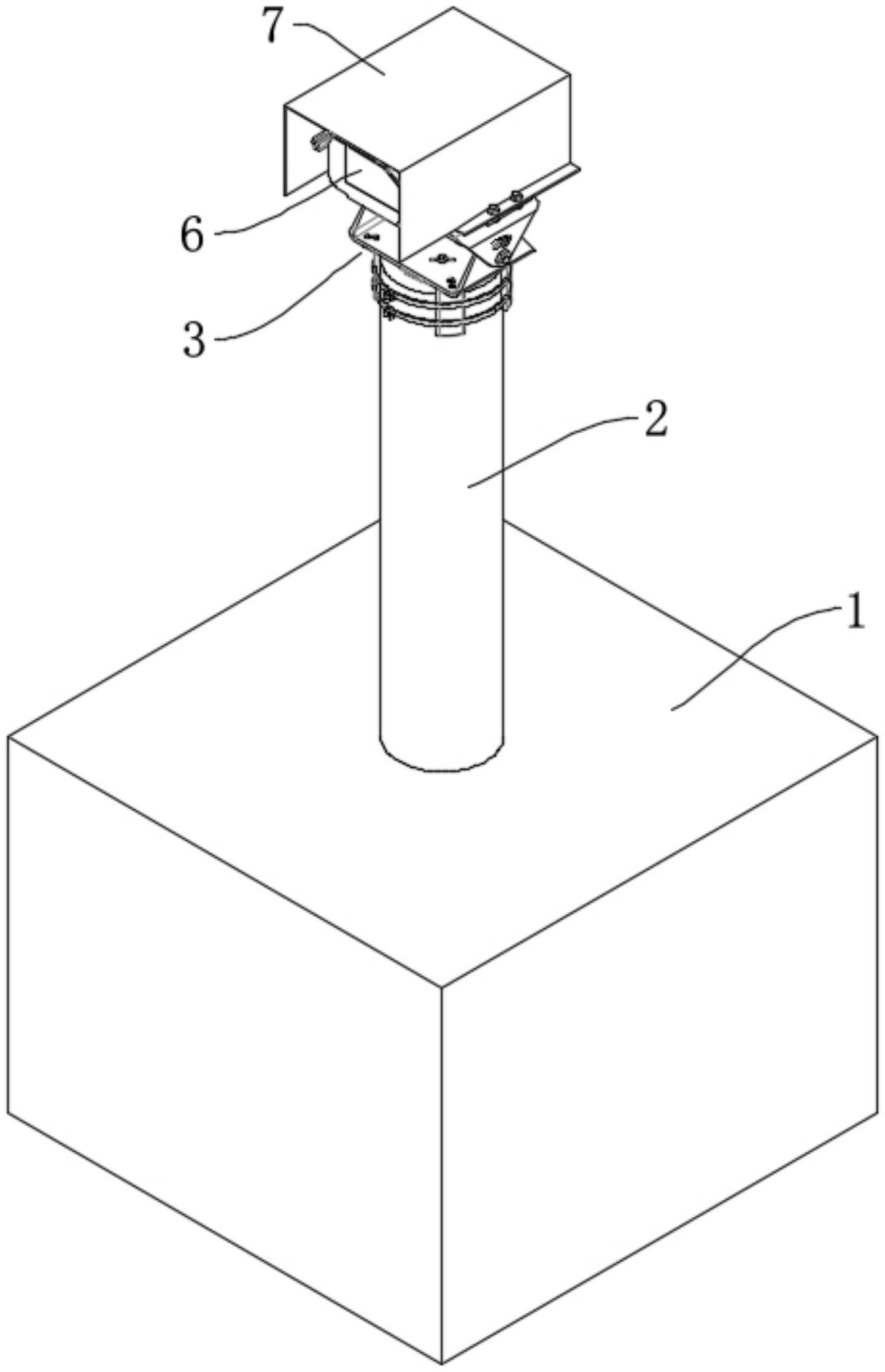 一种视觉测量仪稳定安装结构的制作方法