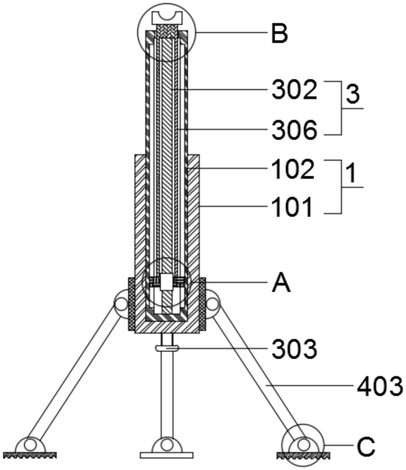 电力施工用延伸臂架的制作方法