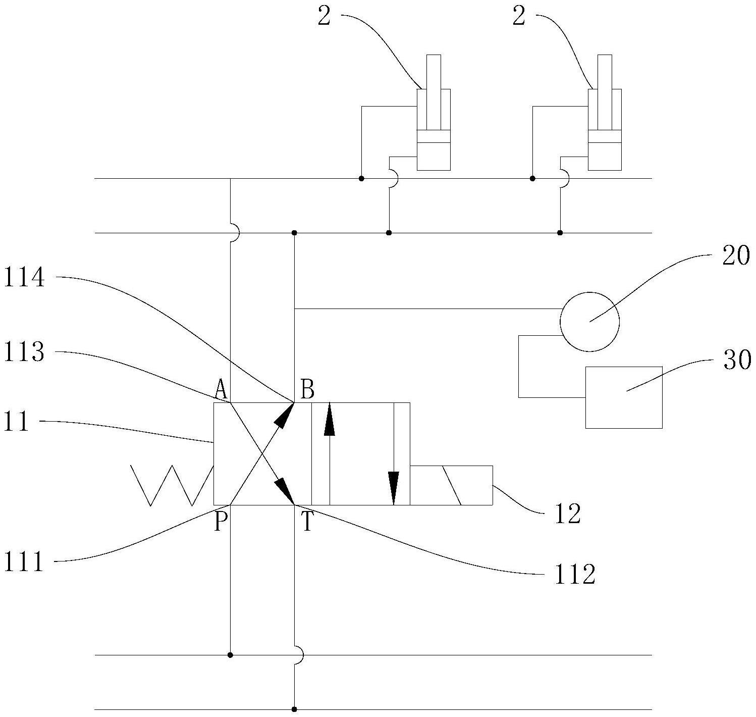 连铸机液压泵站压力控制组件的制作方法