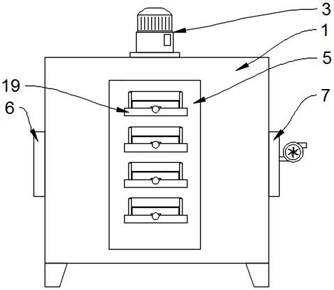 一种树脂砂轮生产用固化炉的制作方法