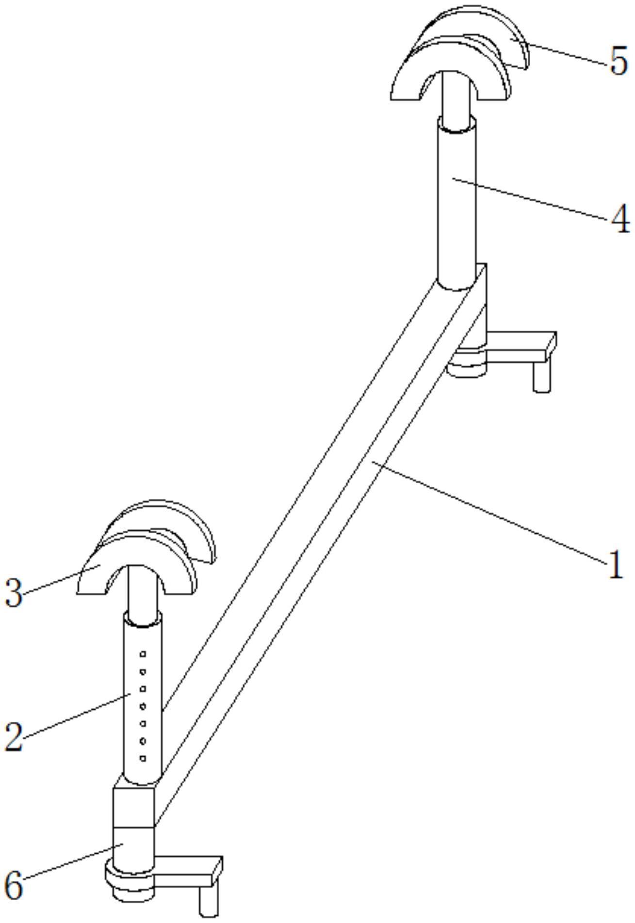 介入治疗多功能体位架的制作方法