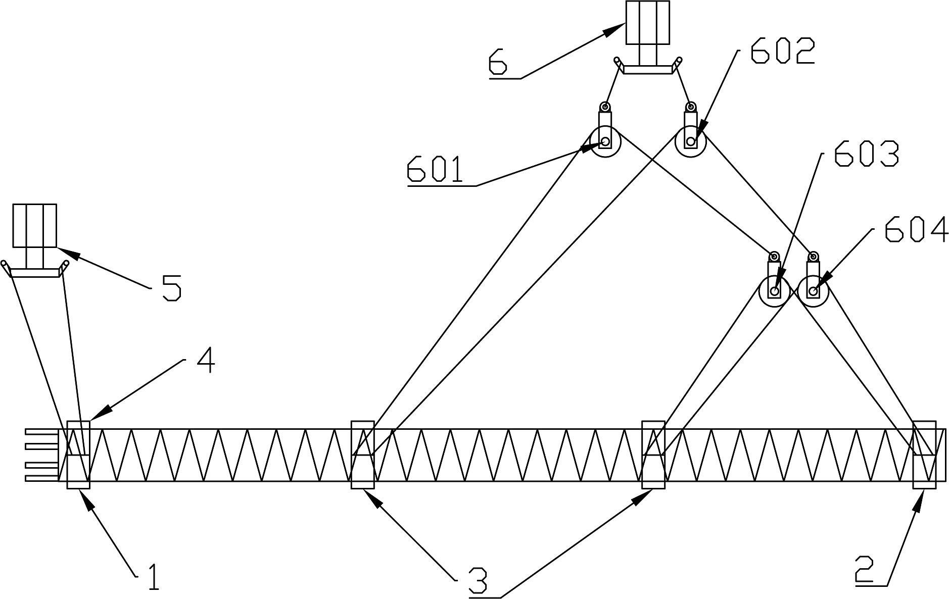 超长钢筋笼吊装吊具的制作方法