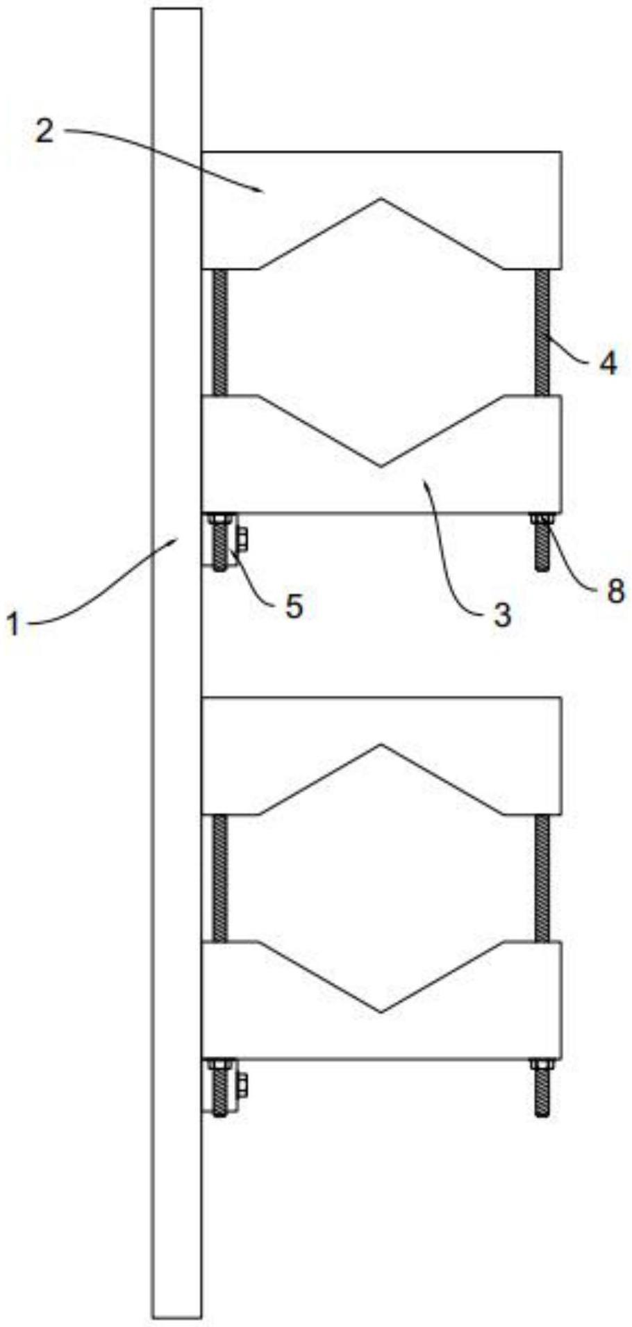 一种建筑给排水暖通固定安装结构的制作方法