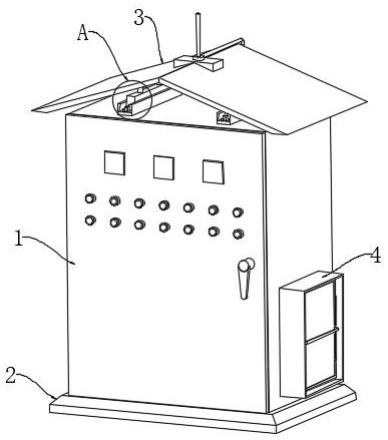 一种带有防雷接地装置的独立供电配电柜的制作方法