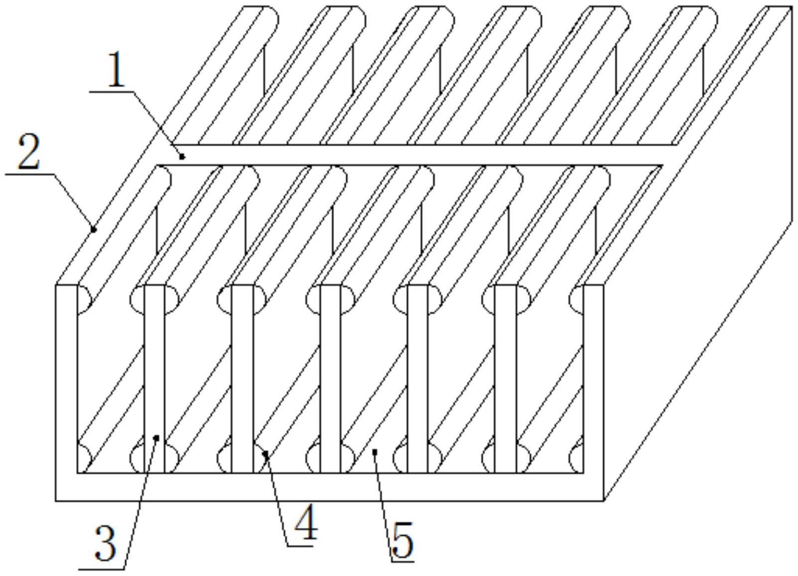 一种玻片存放架的制作方法