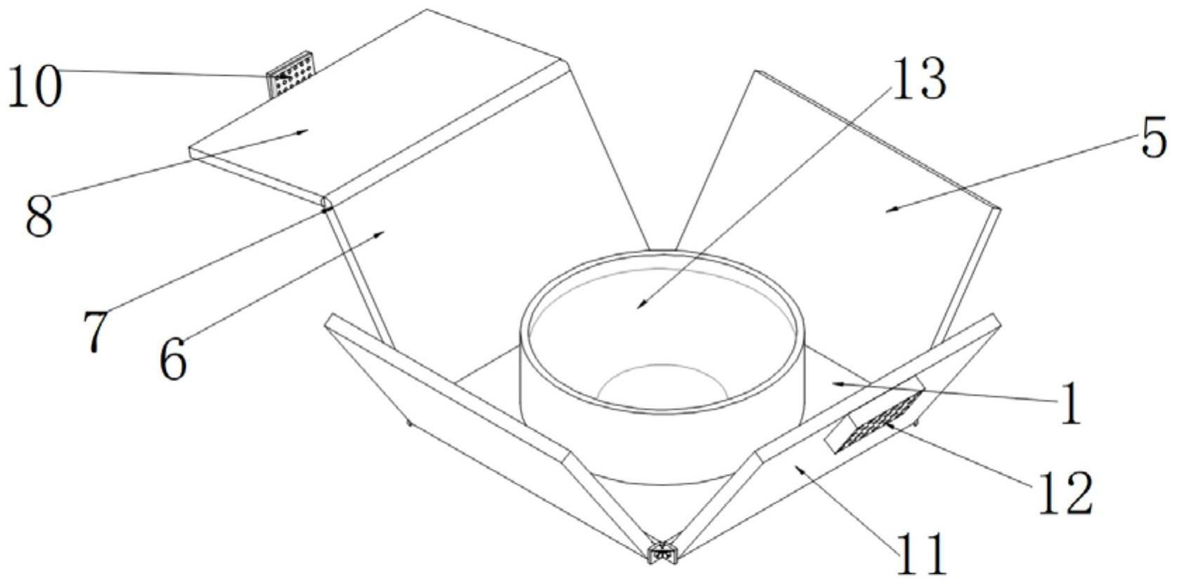 一种用于扬声器可折叠一体式吸塑盒的制作方法
