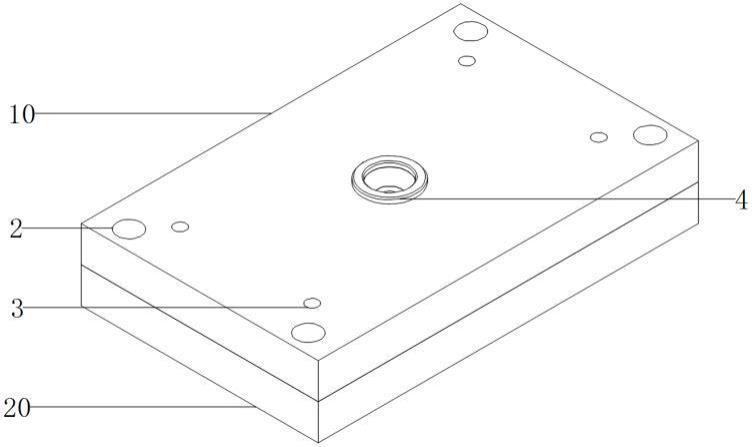 一种快速更换流道板的注塑模具的制作方法