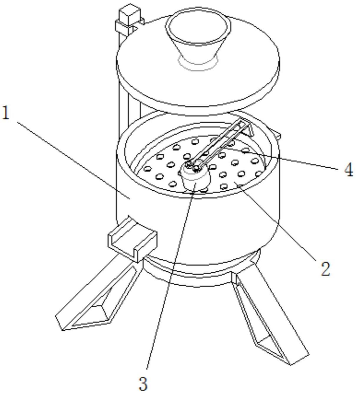 一种糯米粉加工用去石机的制作方法