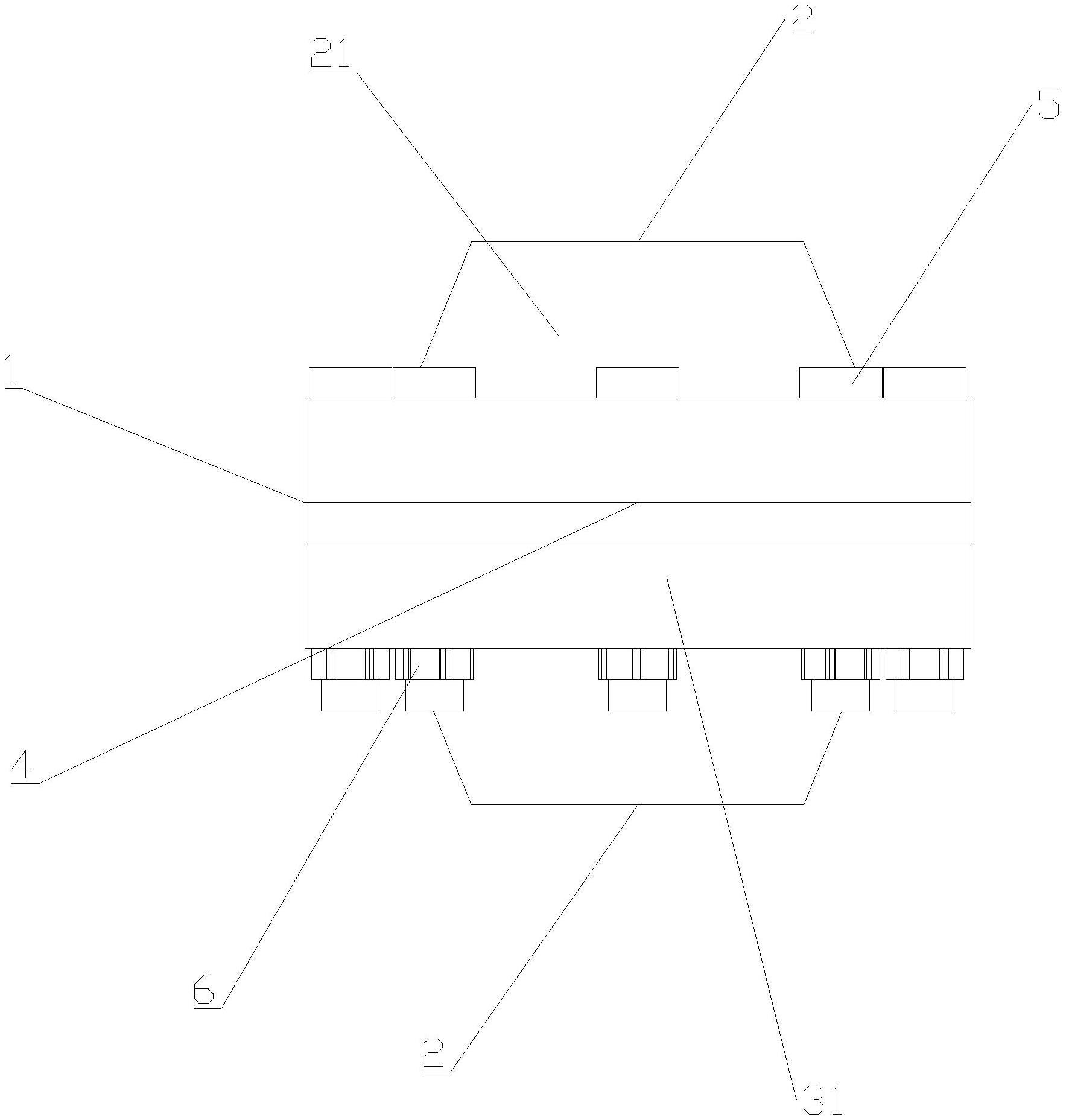 一种防泄漏对焊法兰的制作方法