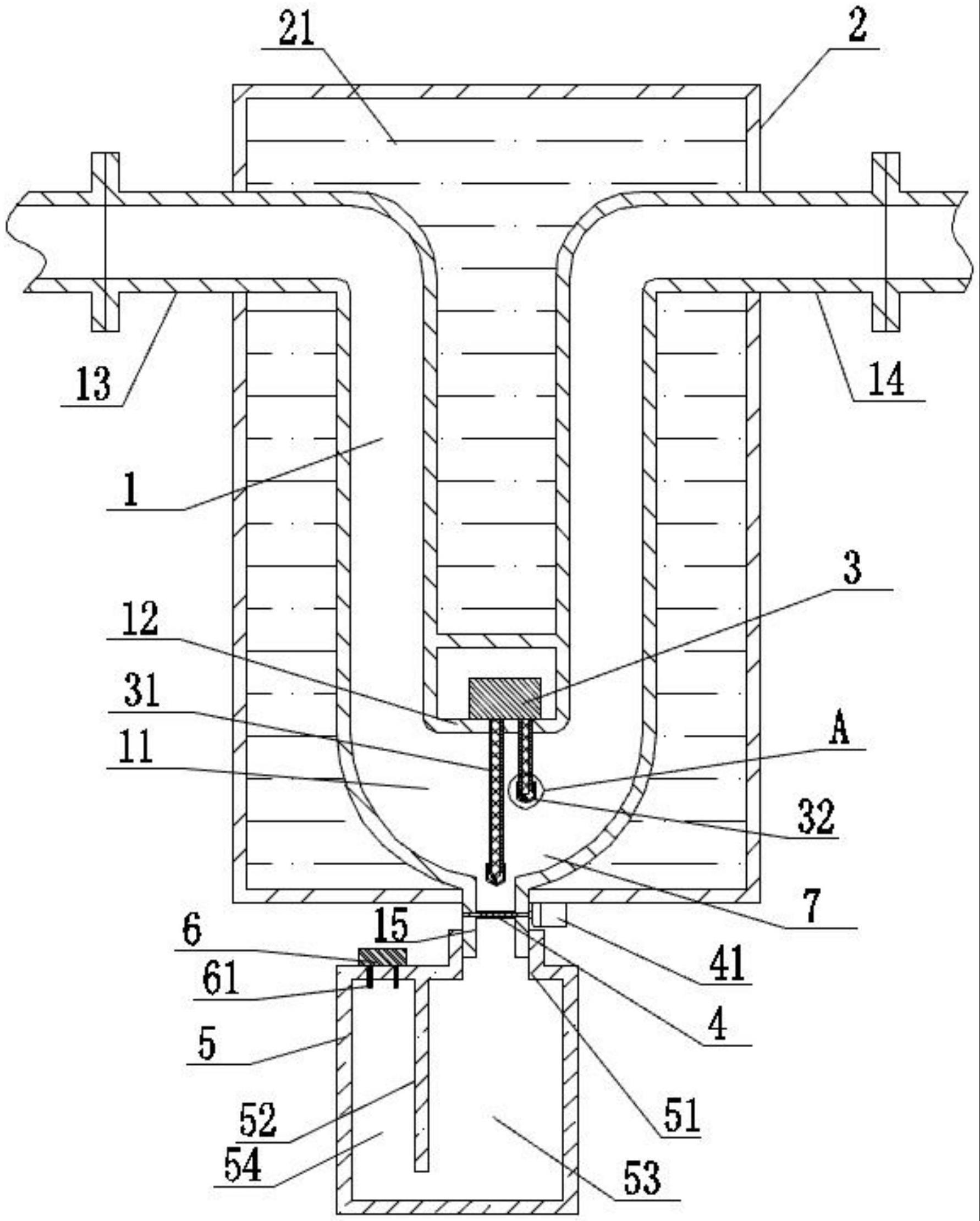一种输气管道除水装置的制作方法