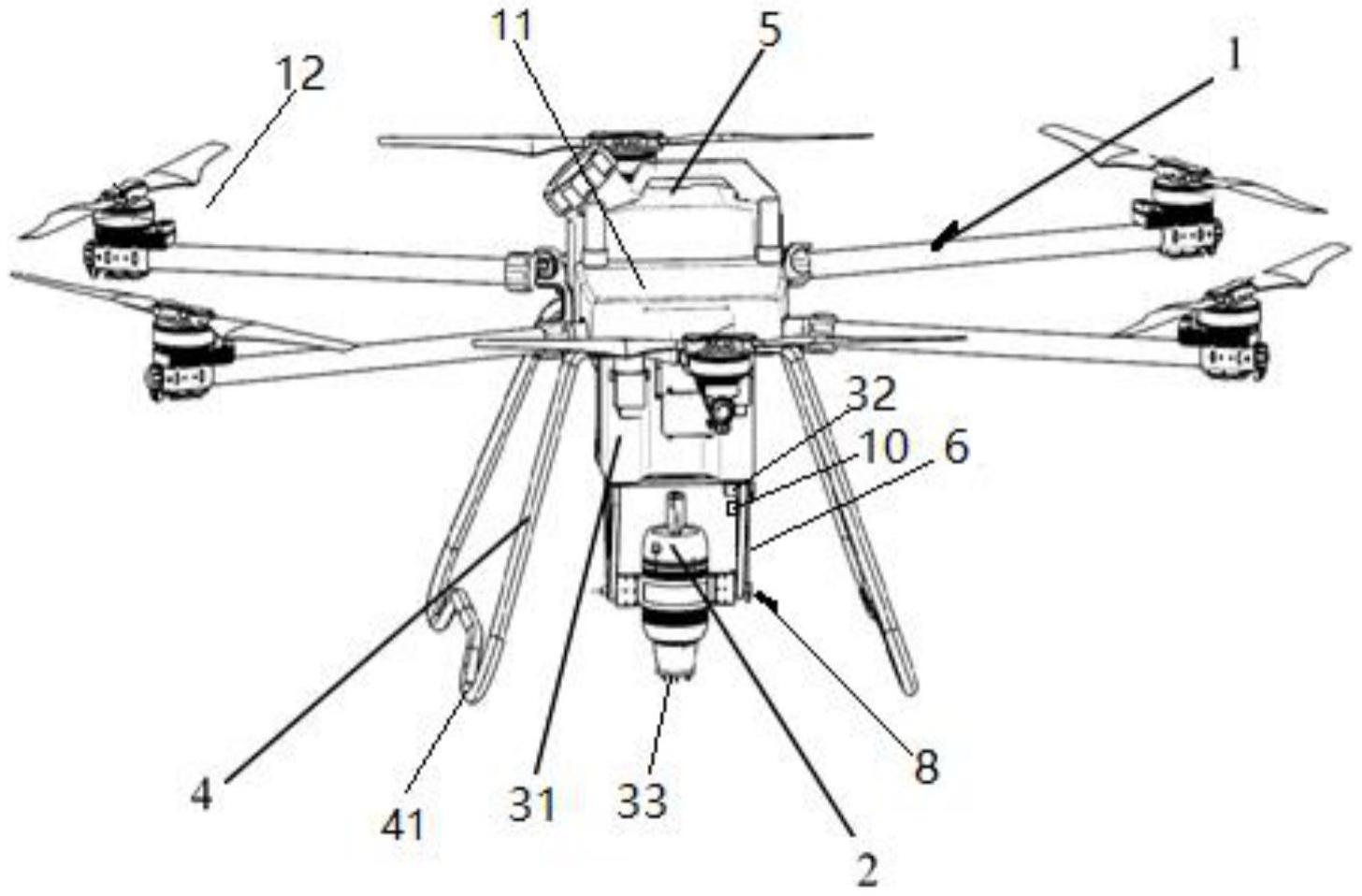 空中可调喷射角度涡喷制雾系统的制作方法