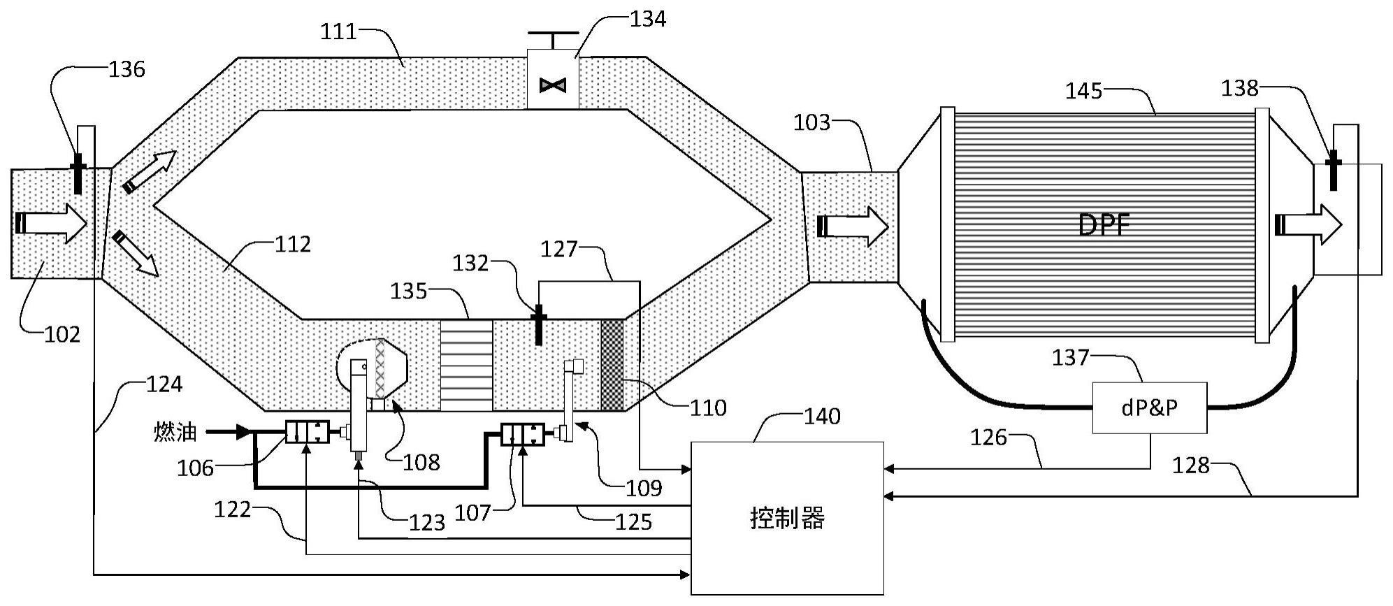 一种具有热能注入装置的DPF系统及其控制方法与流程