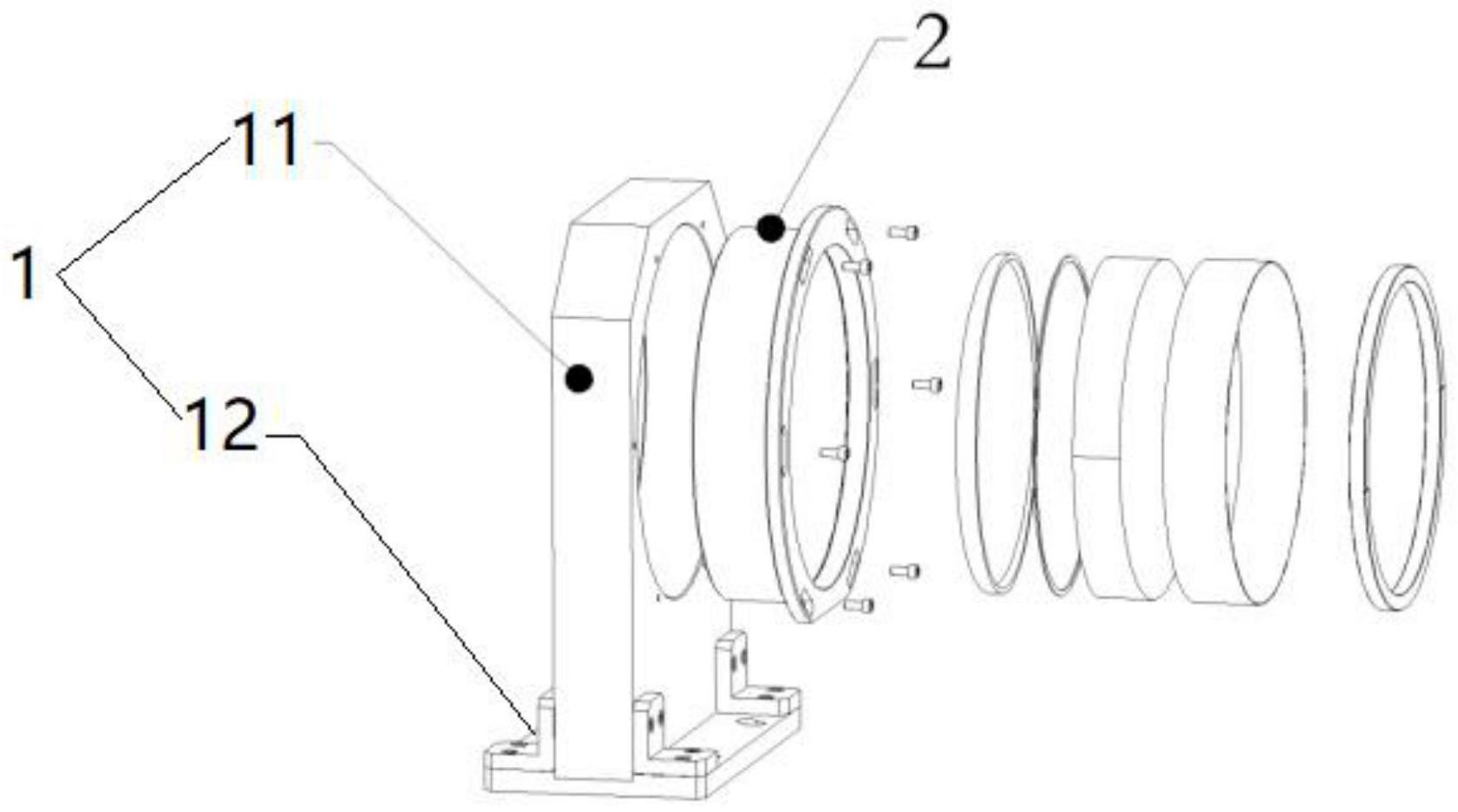 一种平行光管的光学主镜固定结构的制作方法
