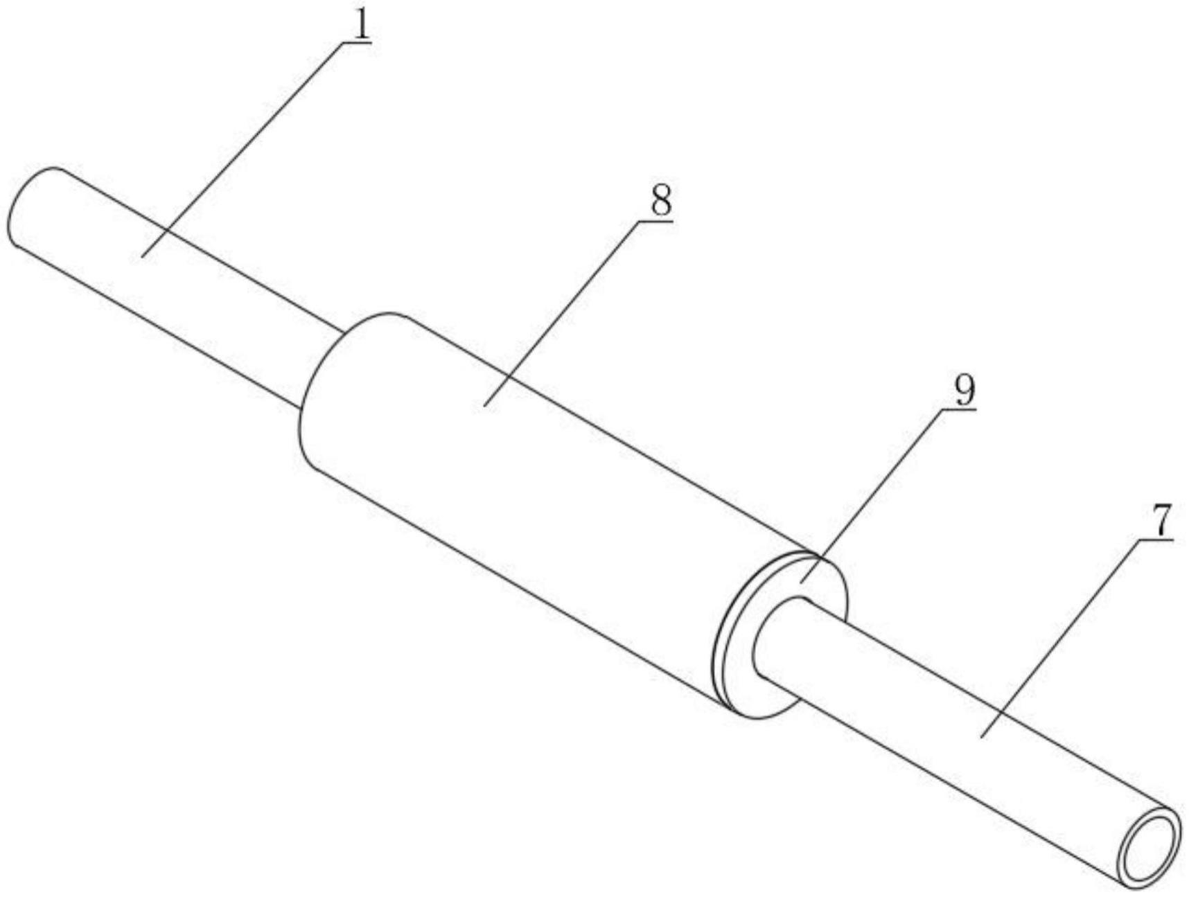 一种建筑工程用的多段便携式不锈钢钢管的制作方法