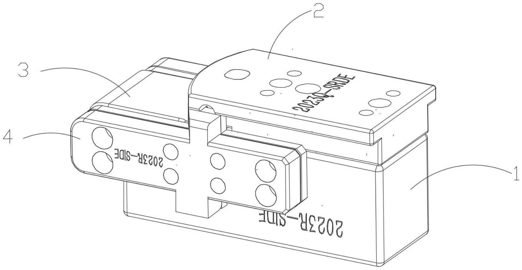 一种用于展示架的正面抛光载具的制作方法