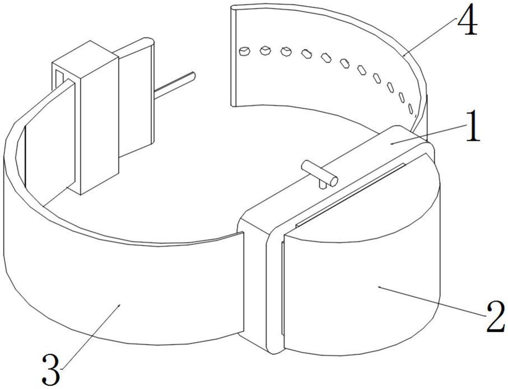 一种防尘式气管插管固定带的制作方法