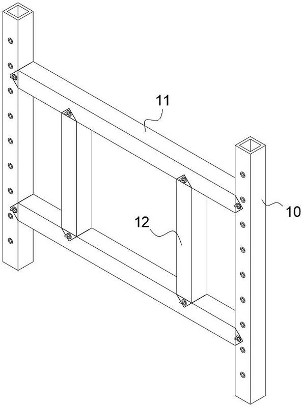 一种用于防护栏的铝合金型材结构的制作方法
