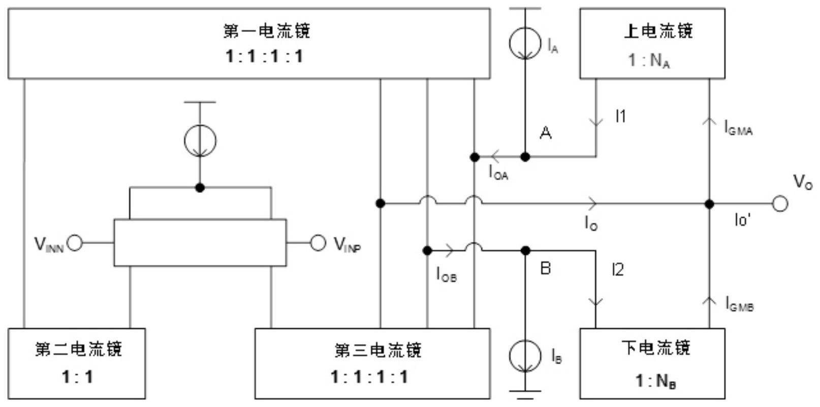 一种多重跨导放大器的制作方法