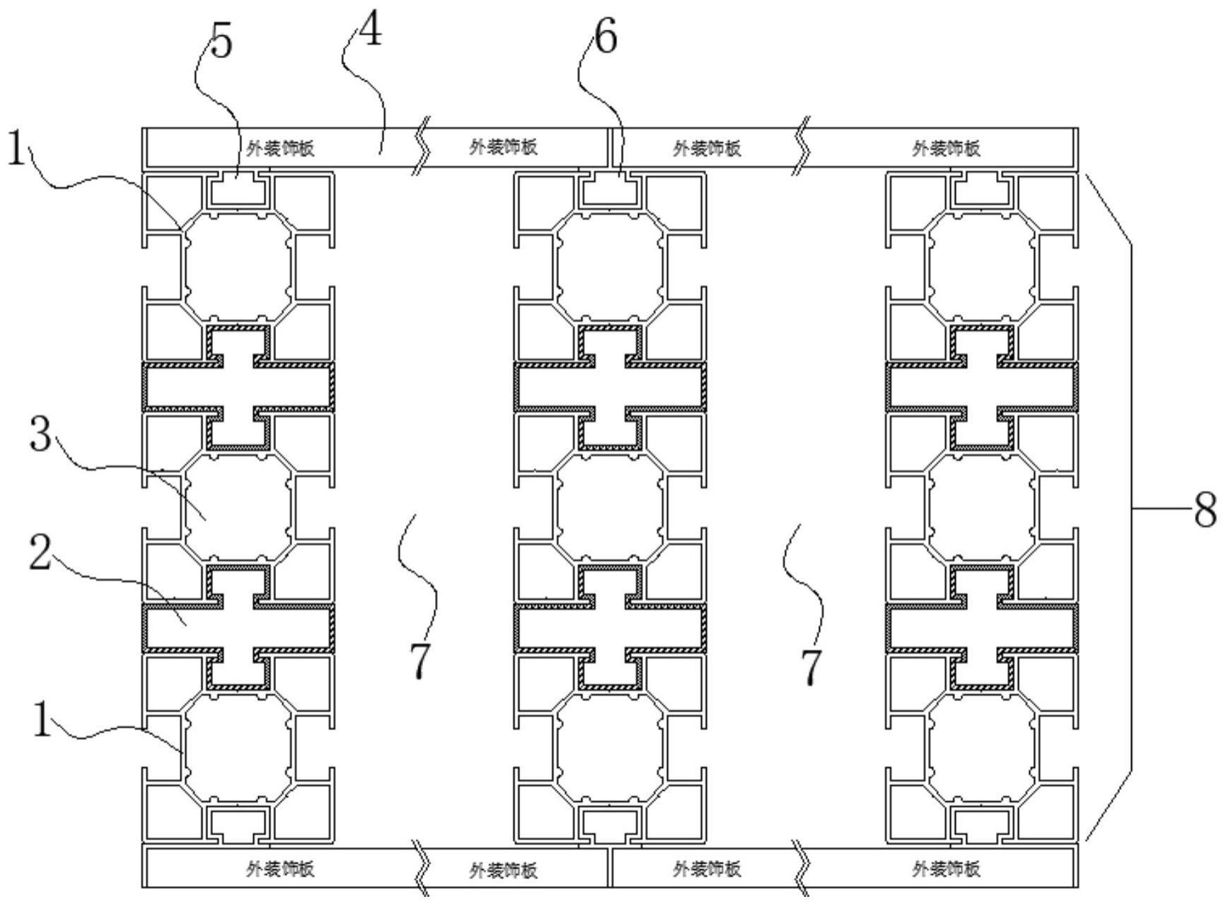 一种室内隔断快拆墙体的制作方法