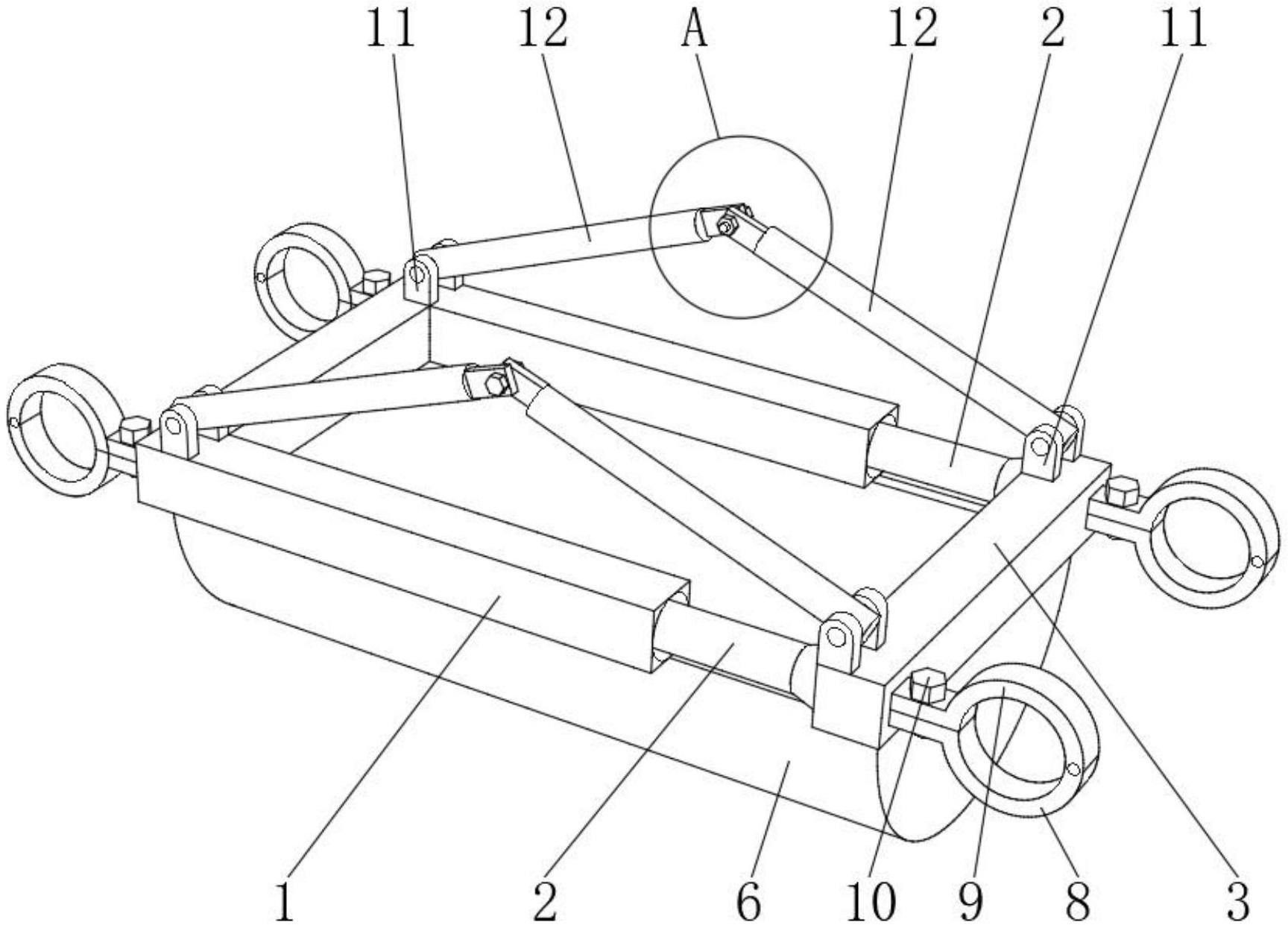 一种安全性建筑施工用防坠落装置的制作方法