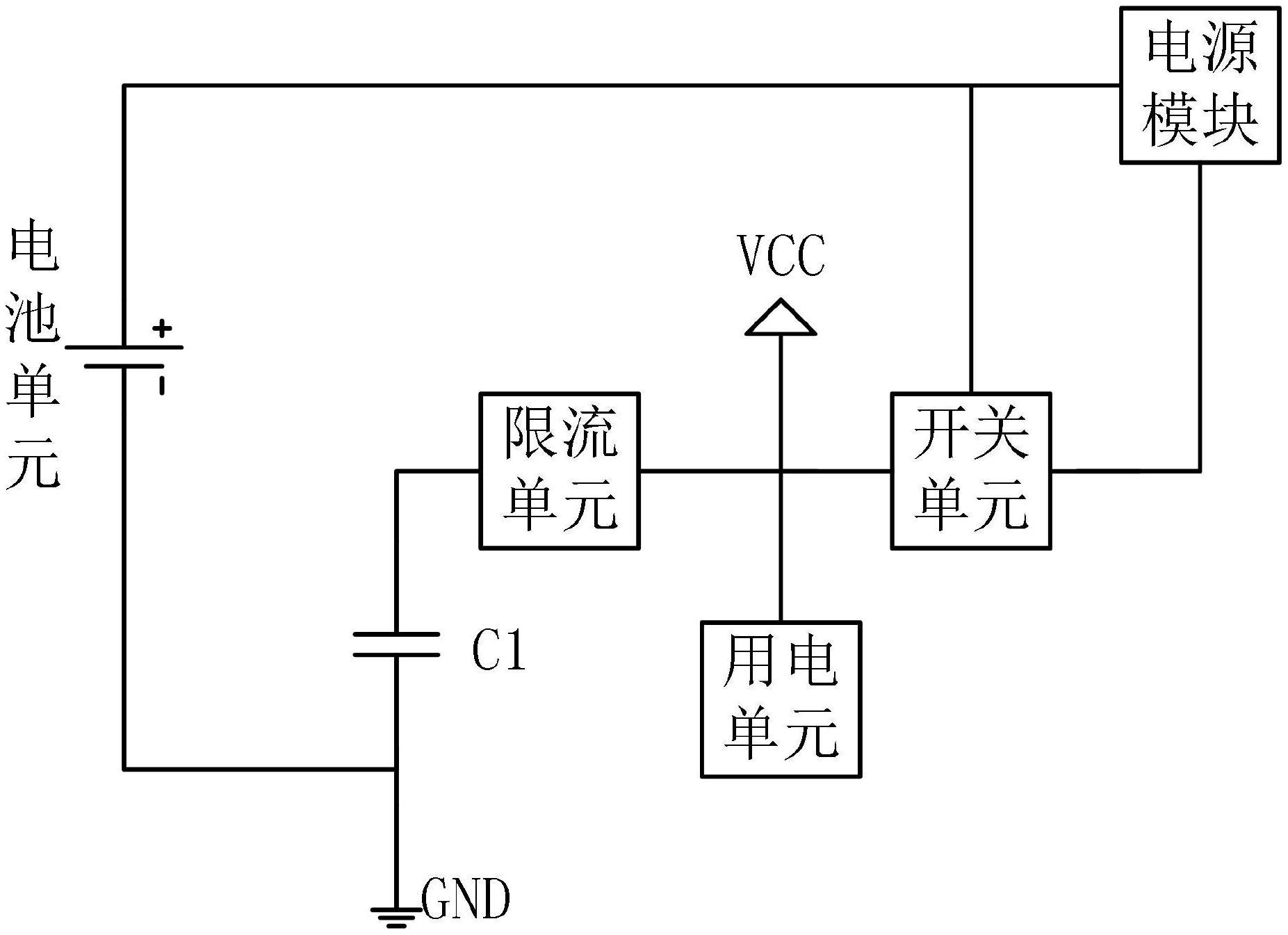 电容器充电放电电路图图片