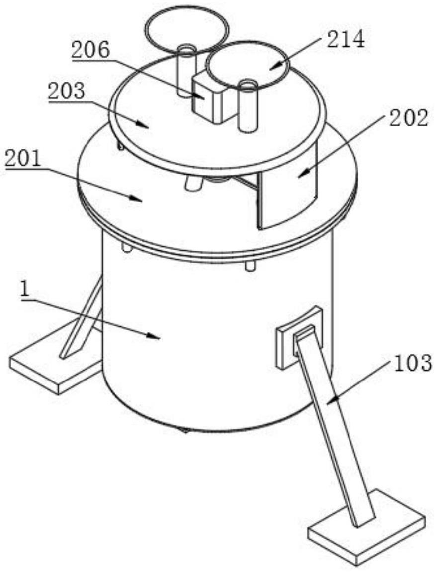 一种污泥制作白灰循环再利用原料混合装置的制作方法