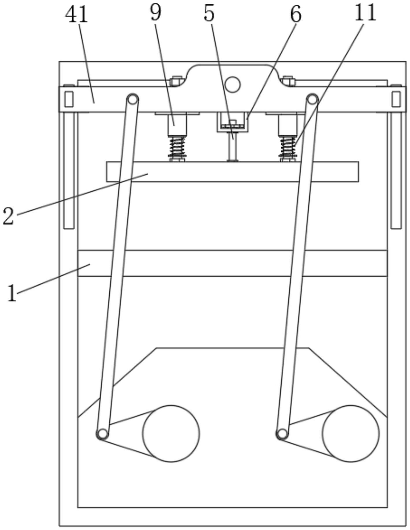 一种方底袋制袋机斜烫刀调节结构的制作方法