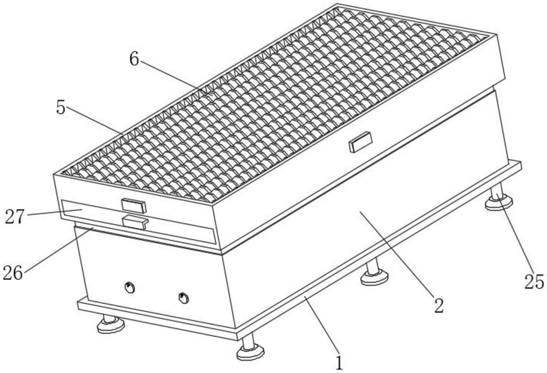 一种光纤激光切割机的平衡床身结构的制作方法
