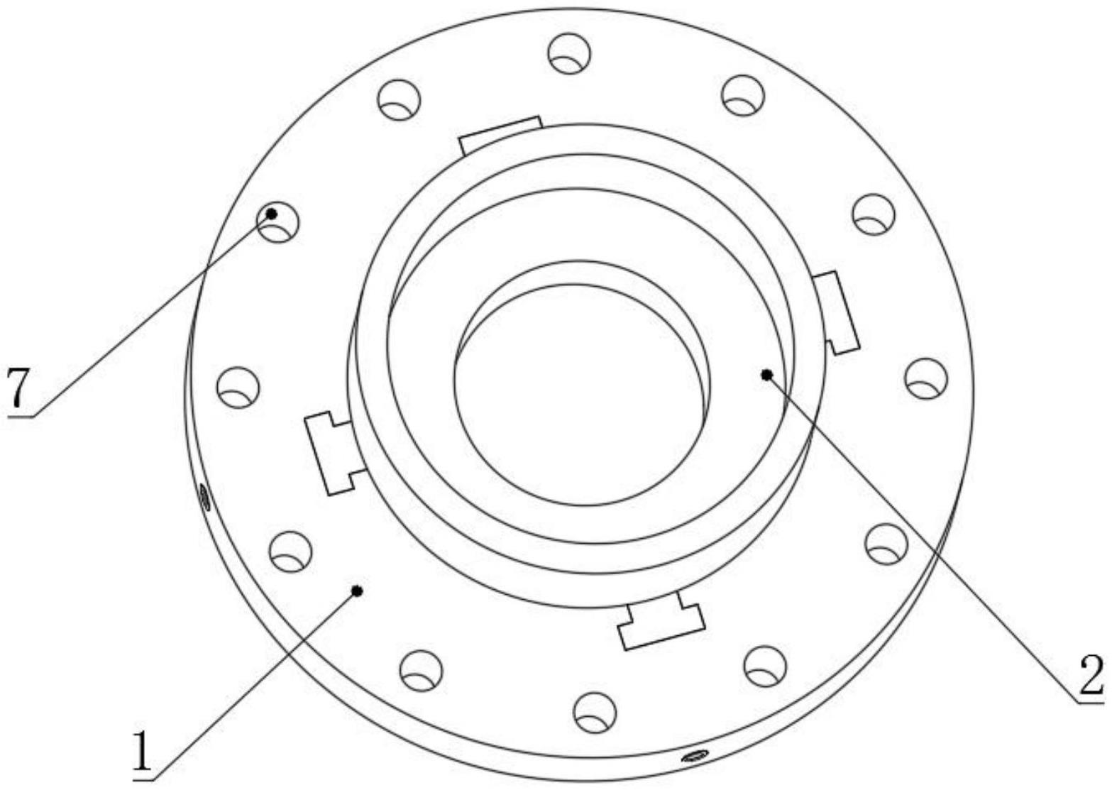 一种分体式法兰的制作方法